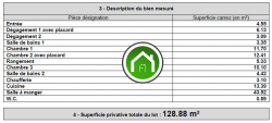 BREST SAINT MARTIN: seul au deuxième et dernier étage, rare appartement T4/5 de 130m²